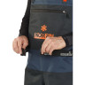 Полукомбинезон забродный NORFIN PILOT BOOTFOOT р.44-L с сапогами 82231-44-L